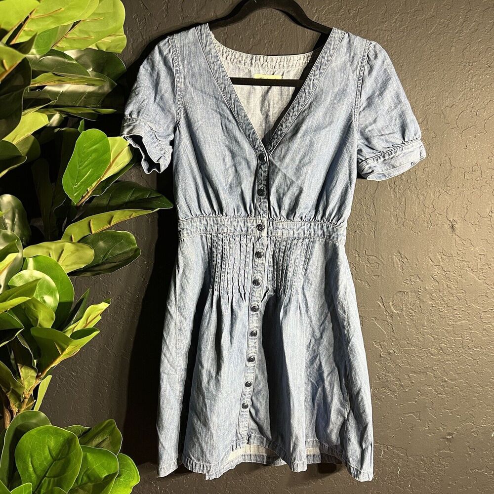Madewell Light Blue Mini Dress